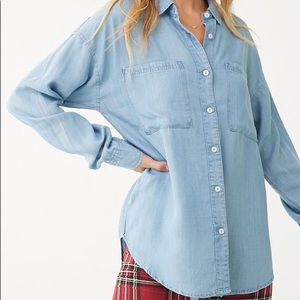 Forever 21 Chambray Shirt